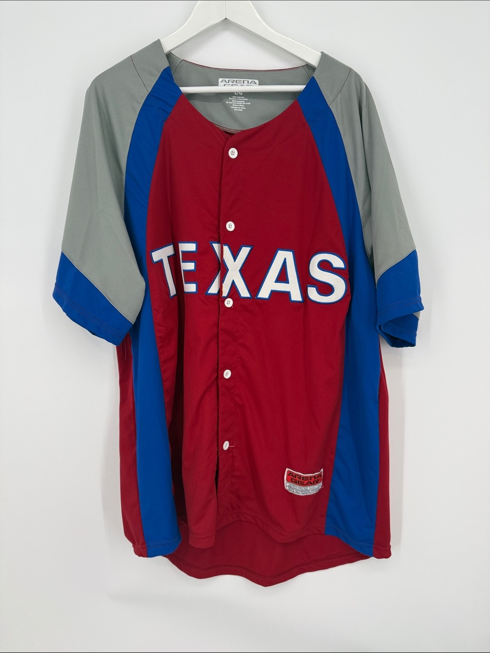Arena Gear Texas Jersey Size Large